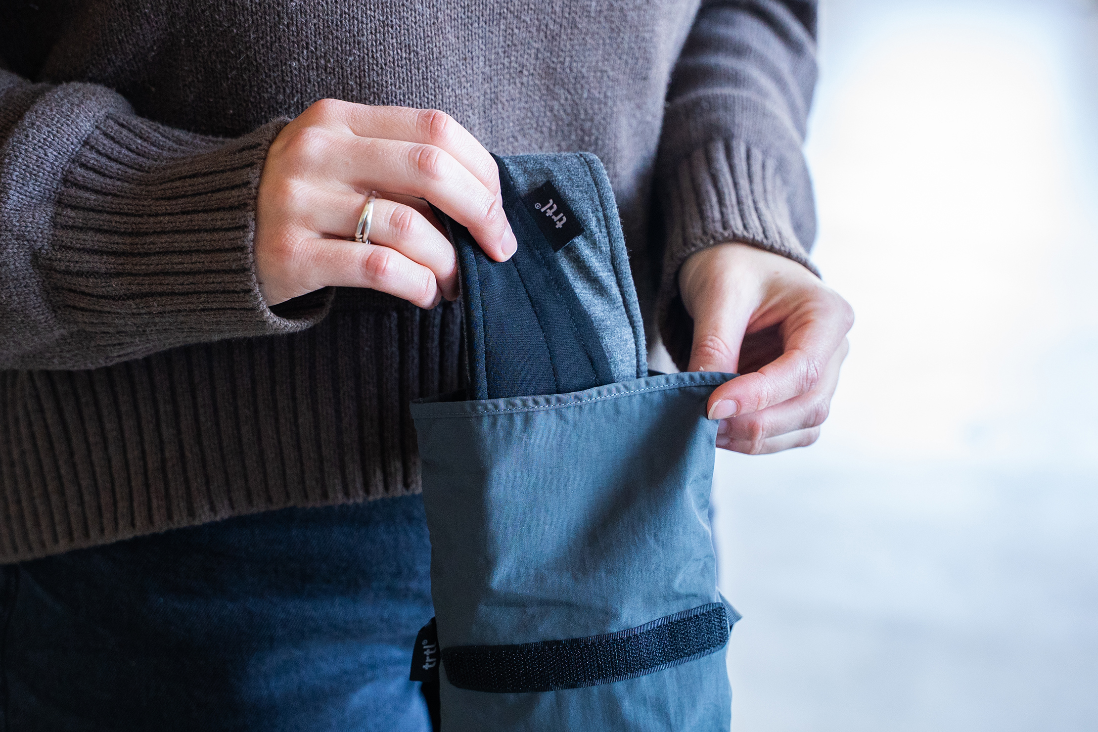 Trtl Glimpse Sleep Mask Bag