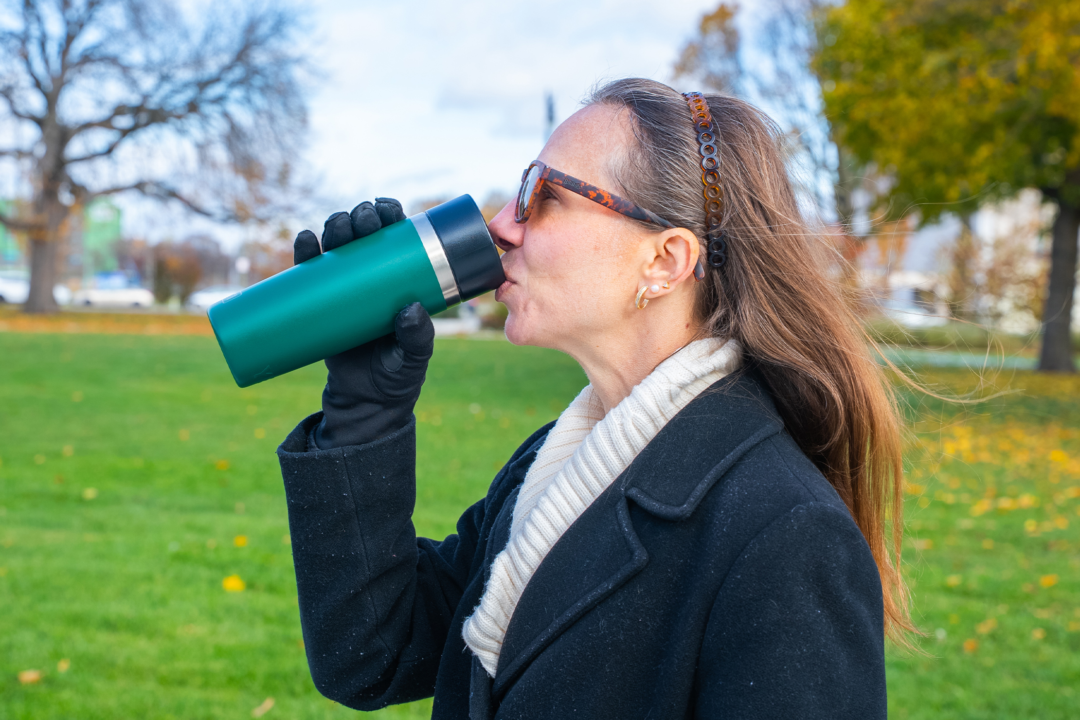 YETI Rambler 16 oz Travel Bottle with Commuter Cap Drinking