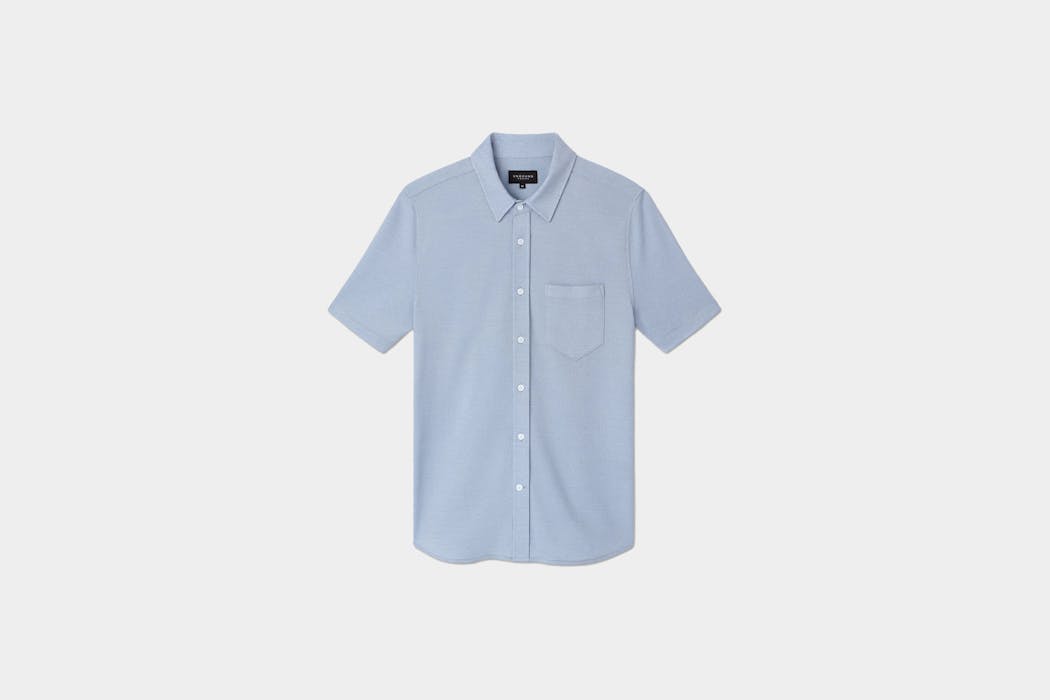 Unbound Merino Short Sleeve Merino Button‑Up