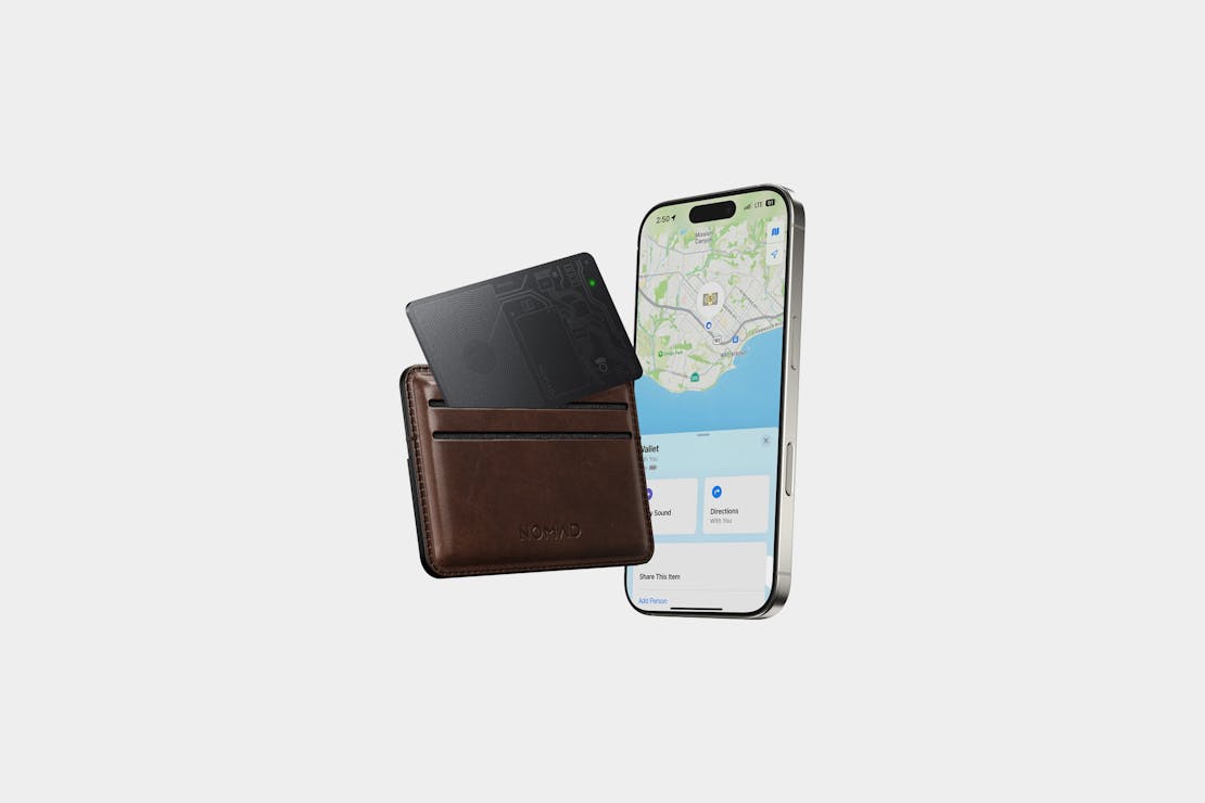 Nomad Goods Tracking Card