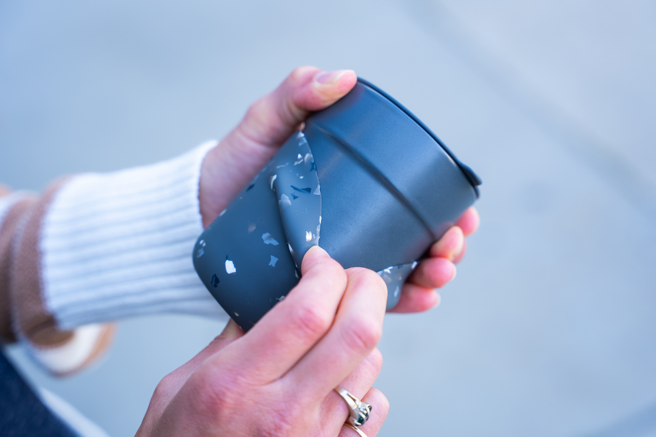 W&P Ceramic Mug Silicone Wrap