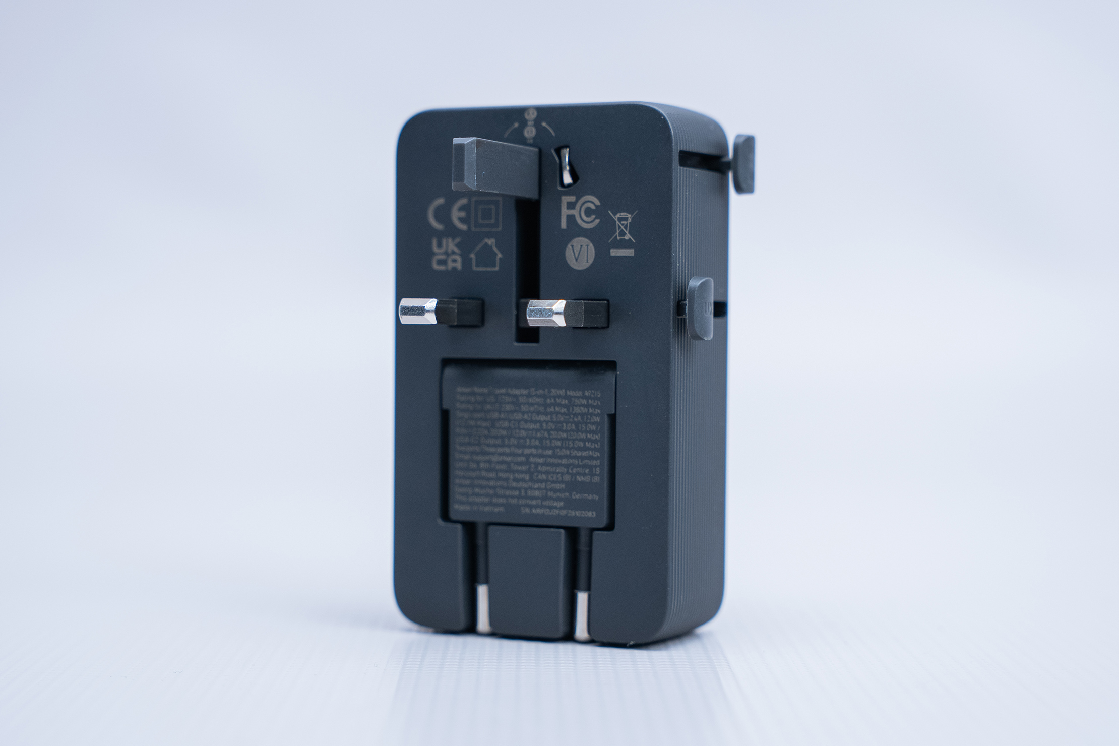 Anker Nano Travel Adapter Prongs