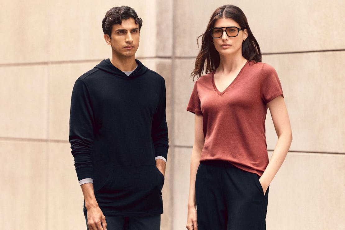 Travel clothing by Unbound Merino