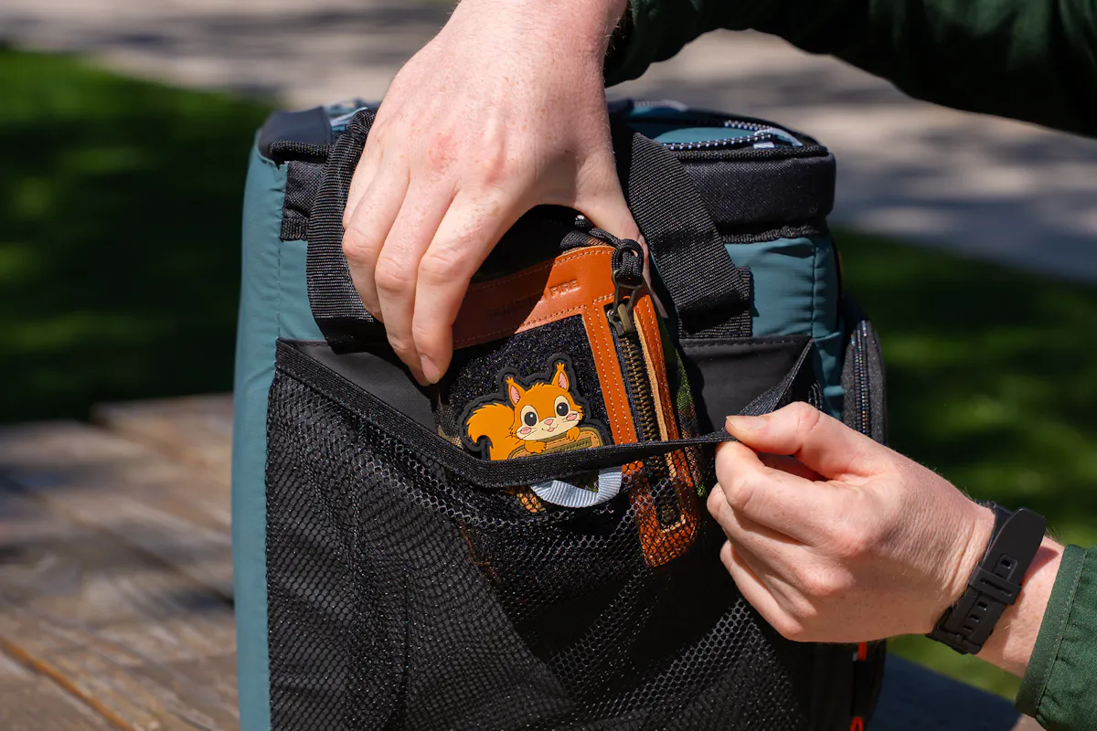 Titan by Arctic Zone 30 Can Zipperless HardBody Cooler Side Pocket