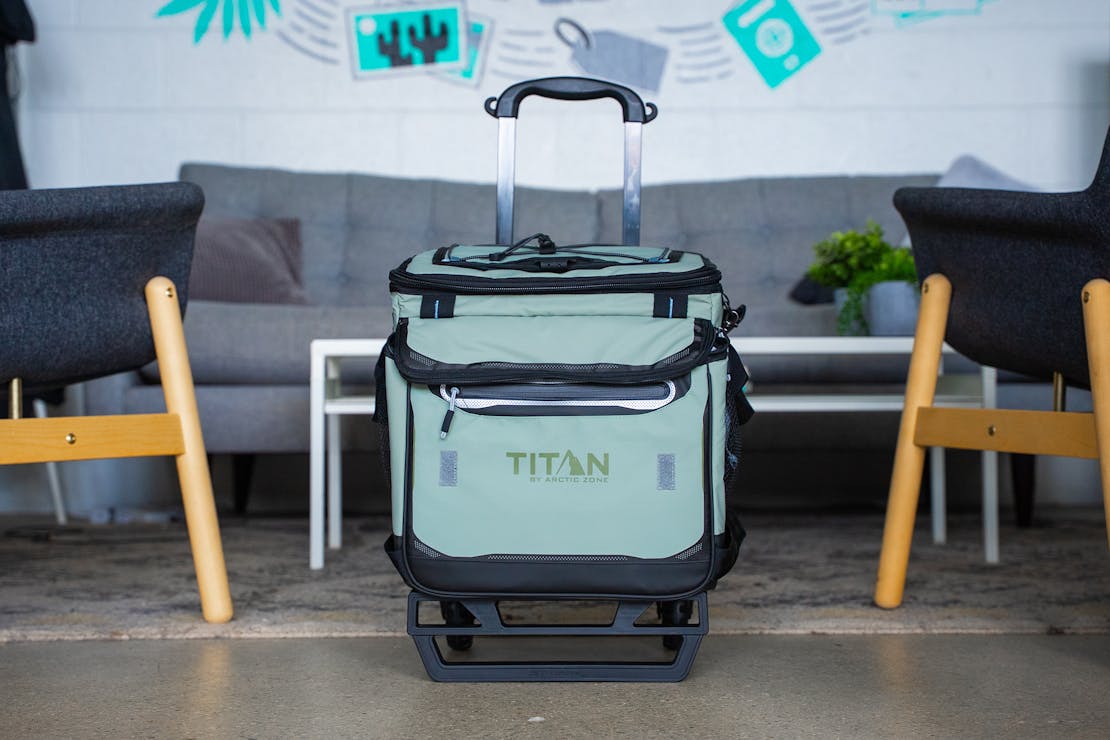 Titan by Arctic Zone 60 (50+10) Can Wheeled Cooler