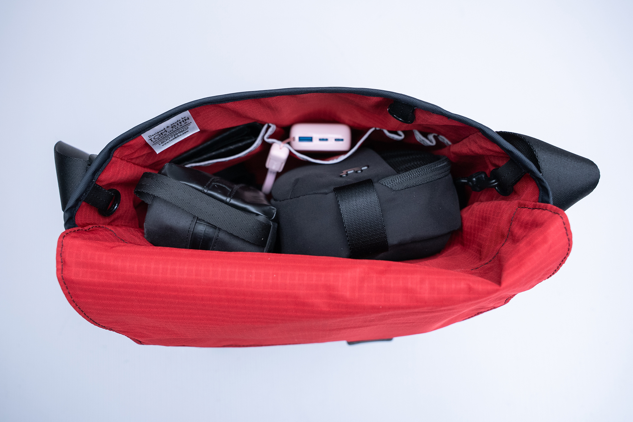 TOM BIHN Medium Cafe Bag Stuffed