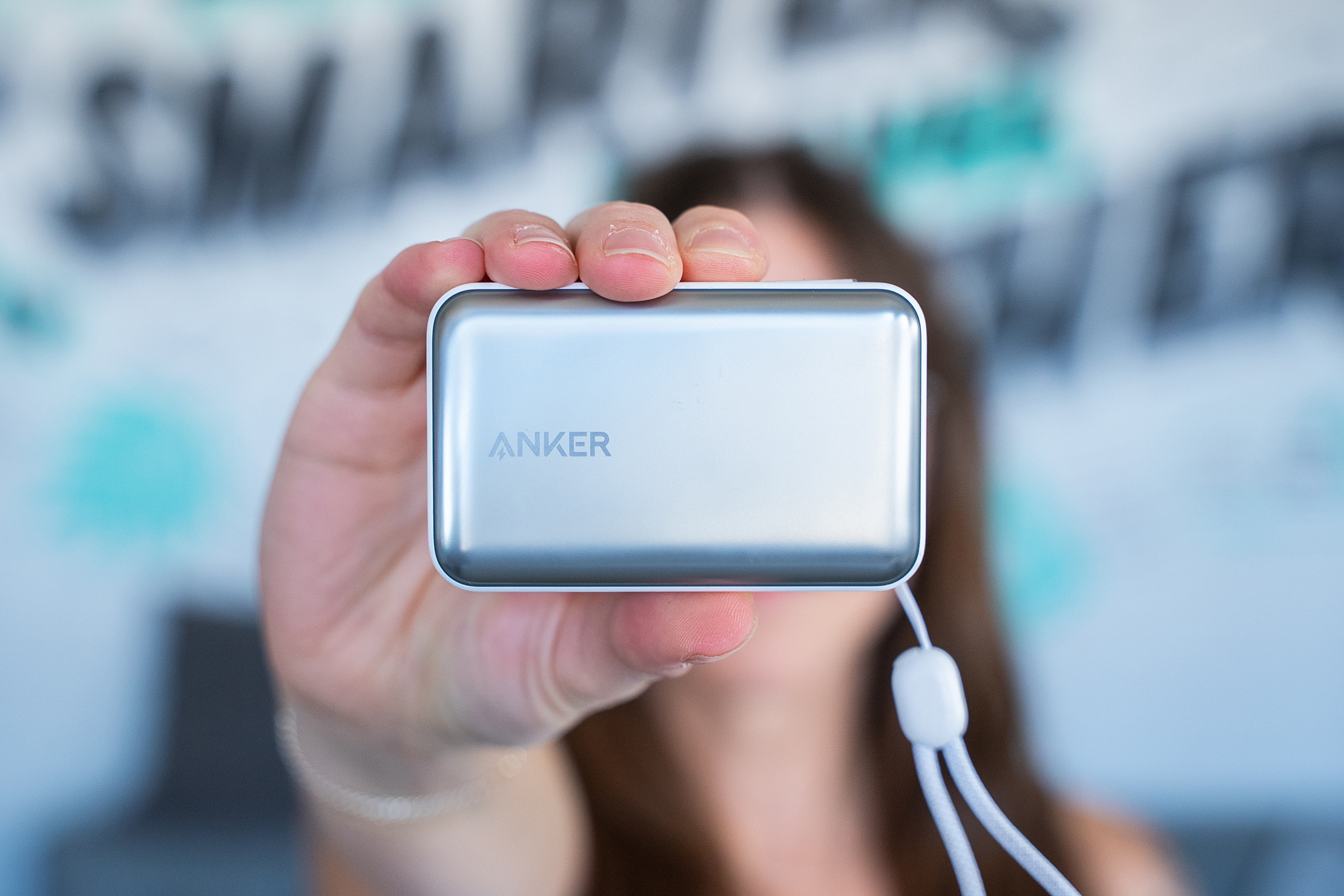 Anker Nano Power Bank (10K, 45W, Built-In Retractable USB-C Cable) Showcase