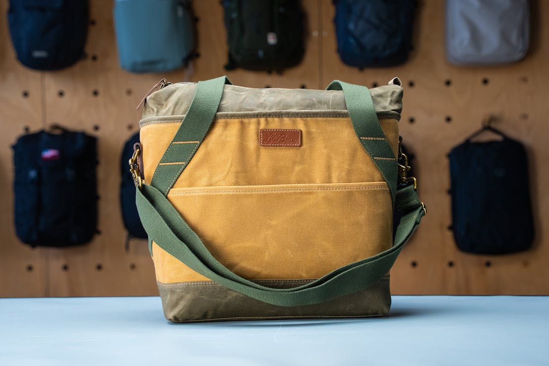 L.L.Bean Insulated Waxed-Canvas Tote Medium