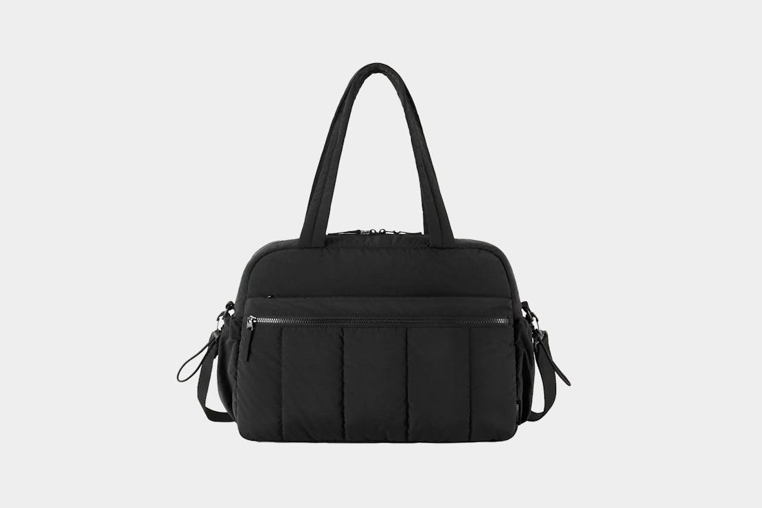 BAGSMART Puffy Water-Resistant Gym and Travel Duffle Bag