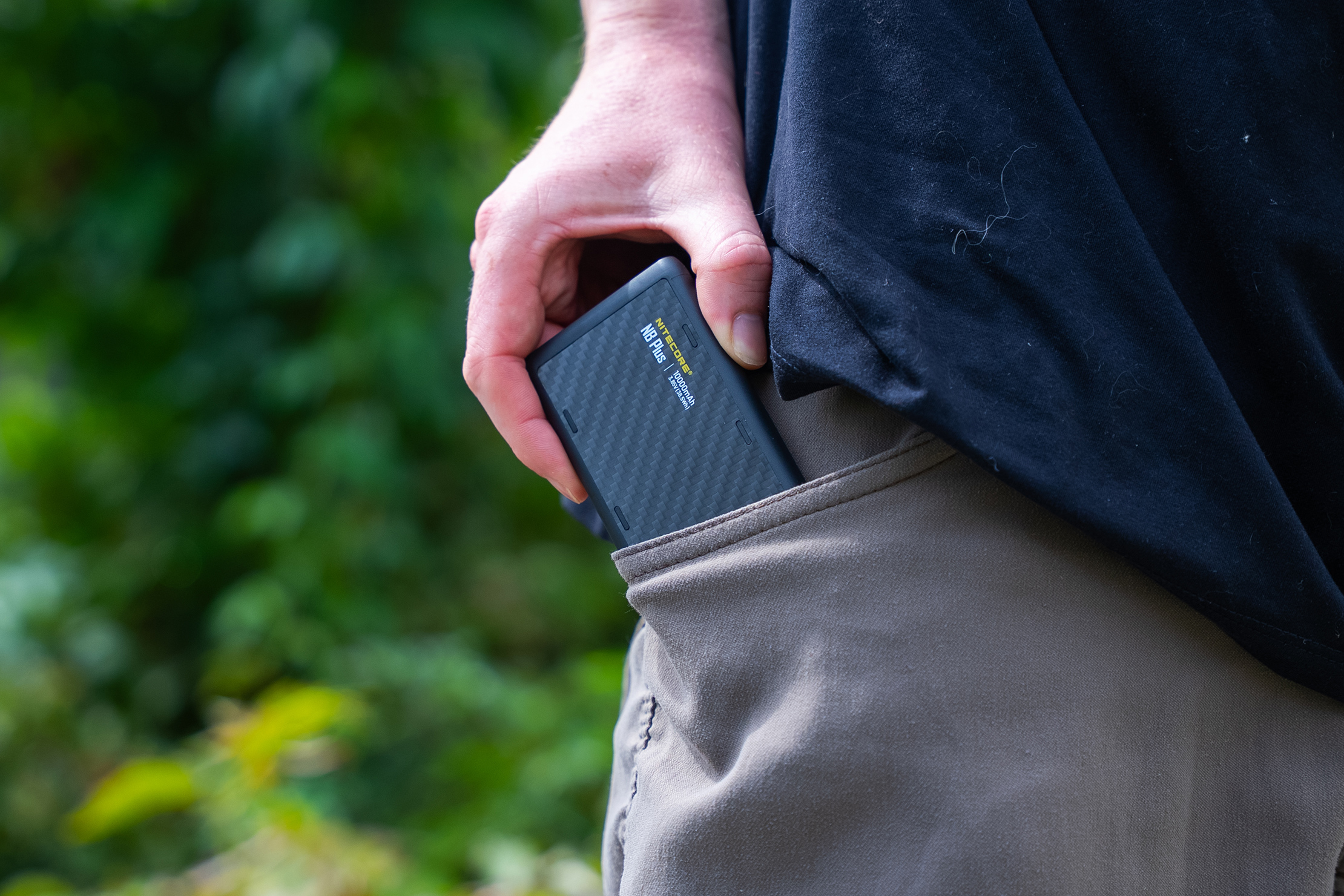 NITECORE NB Plus 10,000mAh Lightweight Power Bank Pants Pocket