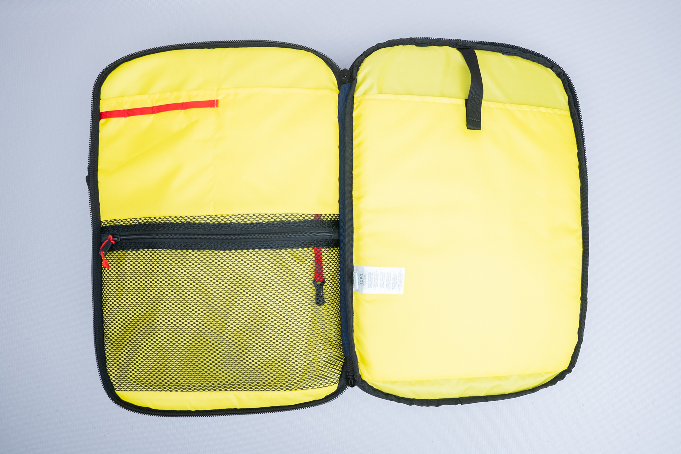 Topo Designs Global Travel Backpack Secondary Compartment