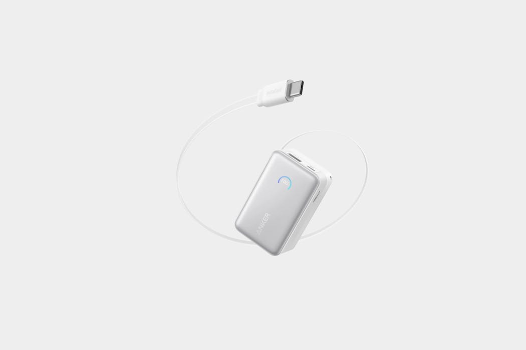 Anker Nano Power Bank (10K 45W Built-In Retractable USB-C Cable)