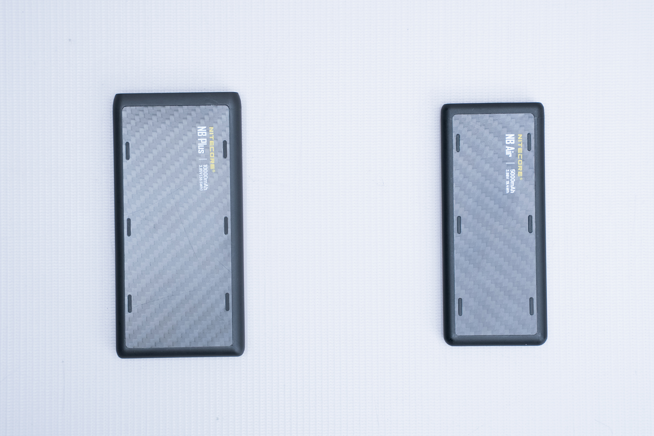 NITECORE NB Plus 10,000mAh Lightweight Power Bank Comparison