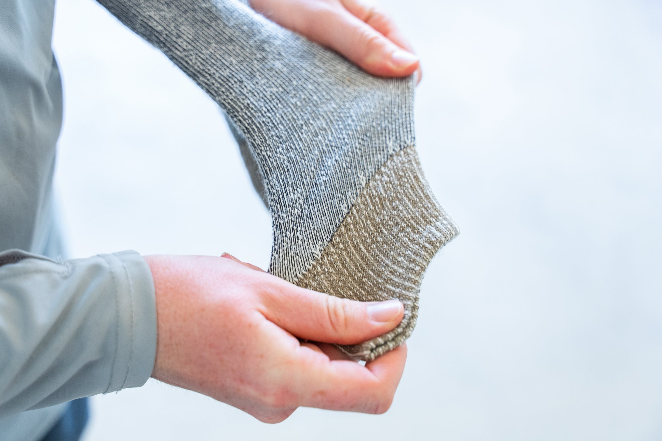 Best Merino Wool Socks Material Up Close