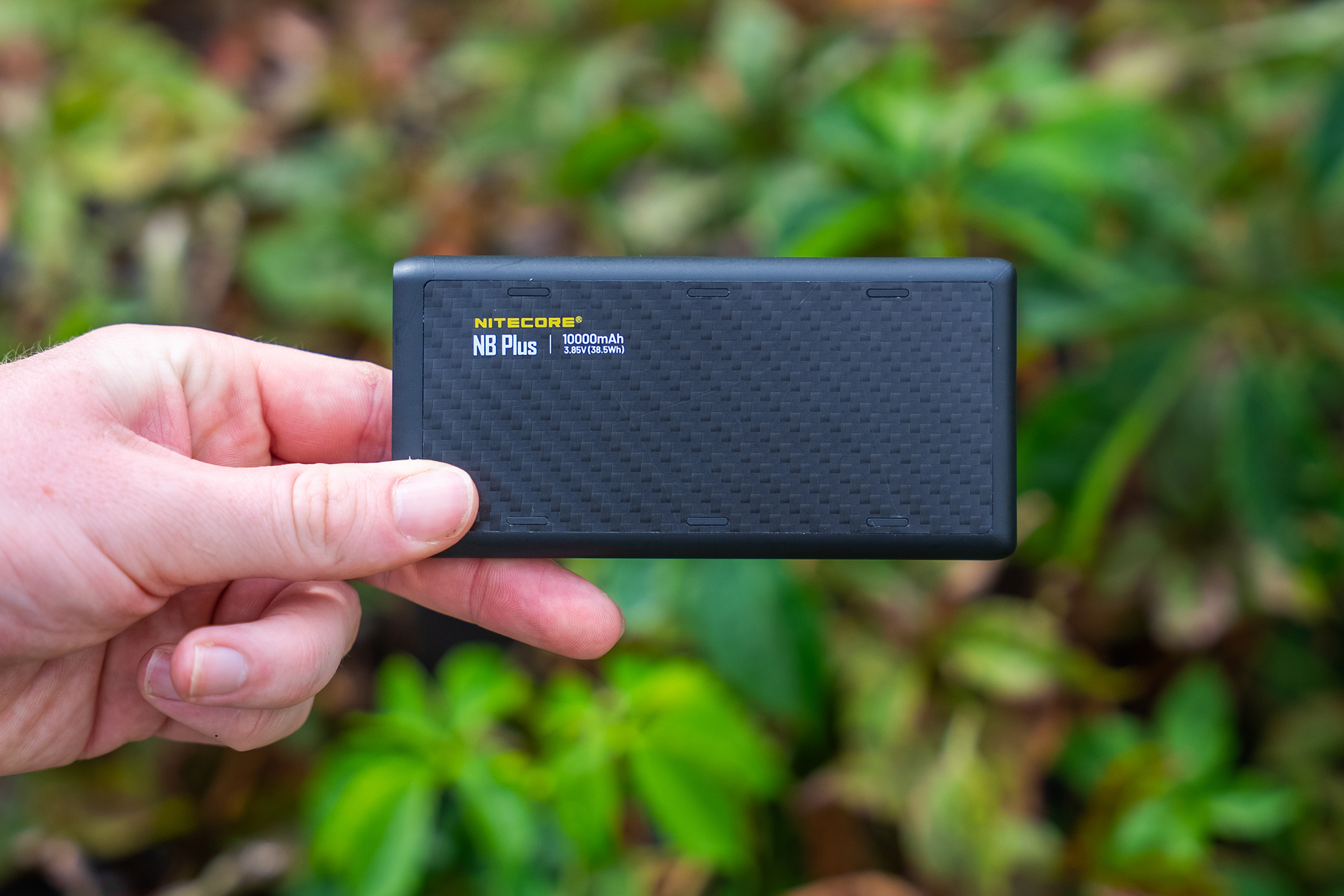 NITECORE NB Plus 10,000mAh Lightweight Power Bank Hands