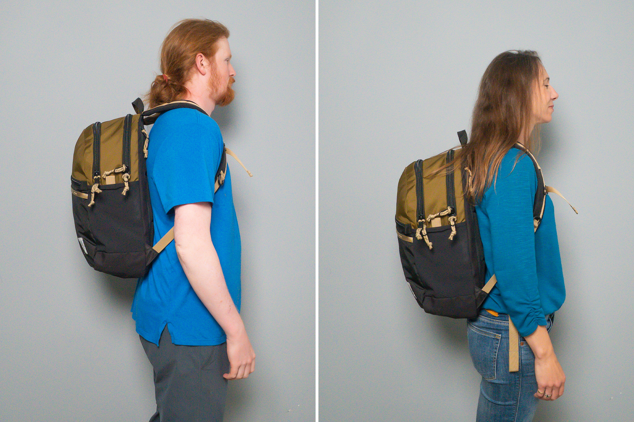 Topo Designs Commuter Backpack Side By Side