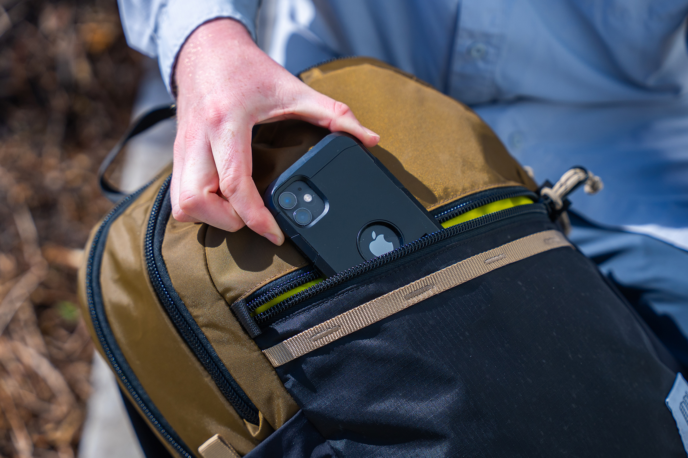 Topo Designs Commuter Backpack Pocket