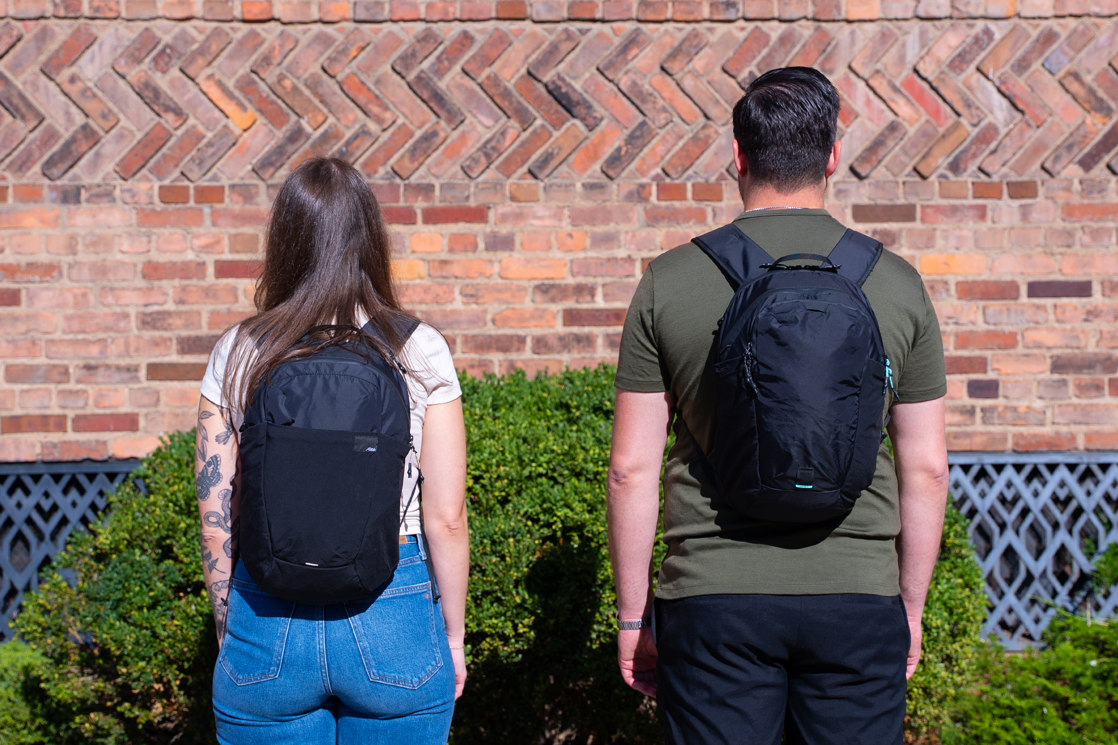 Matador ReFraction Packable Backpack and ReFraction Pro Packable Backpack Side By Side