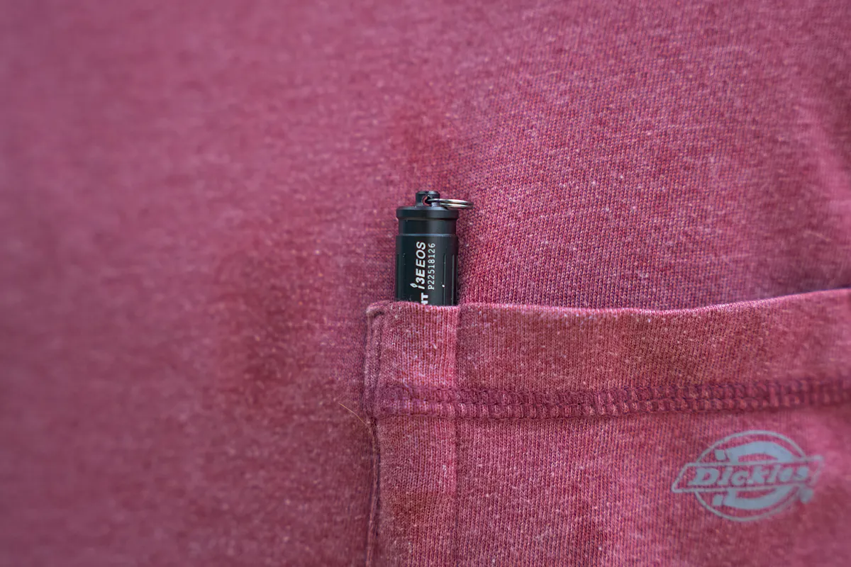 OLIGHT i3E EOS Keychain Flashlight Shirt Pocket