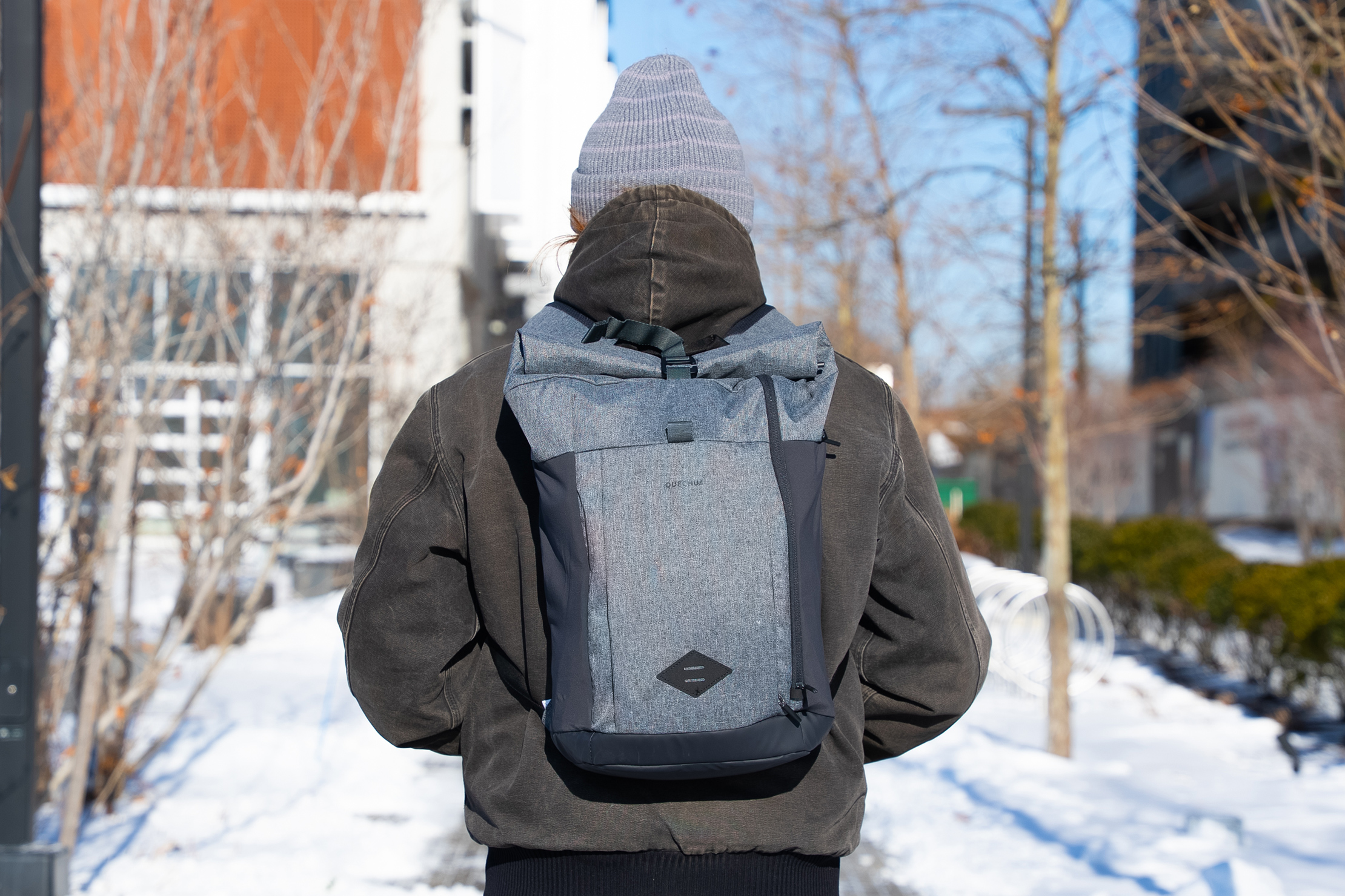 Quechua NH500 Escape Rolltop 23L Backpack Back