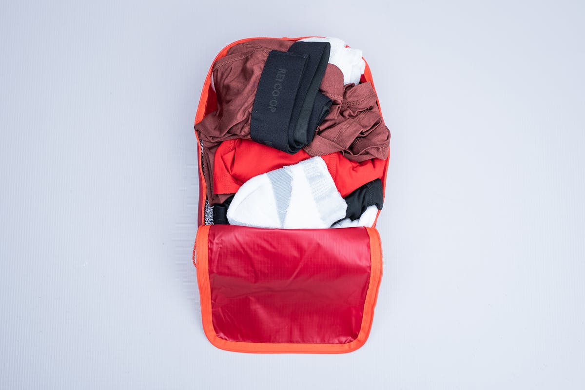 CabinZero Ultralight Packing Cubes Set Stuffed