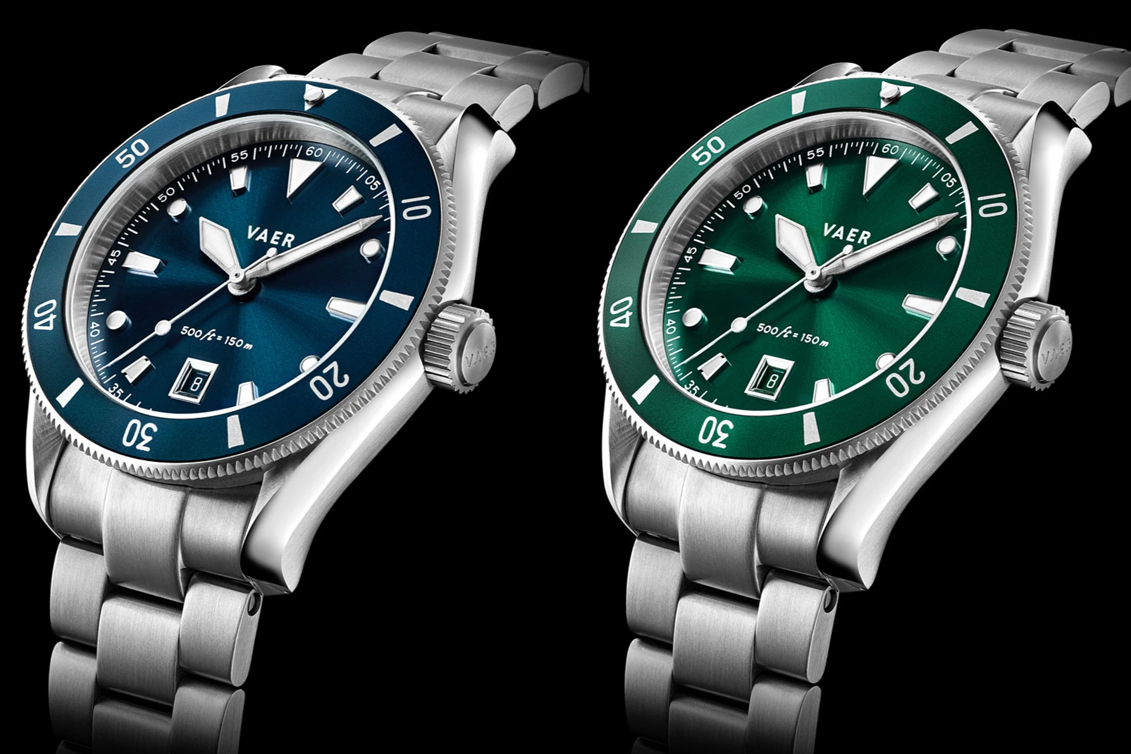 Vaer Watches D4 MN and D4 MG Floating