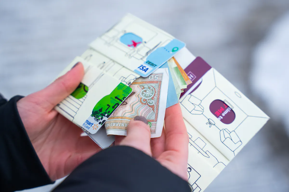 Paperwallet Passport Holder Cash