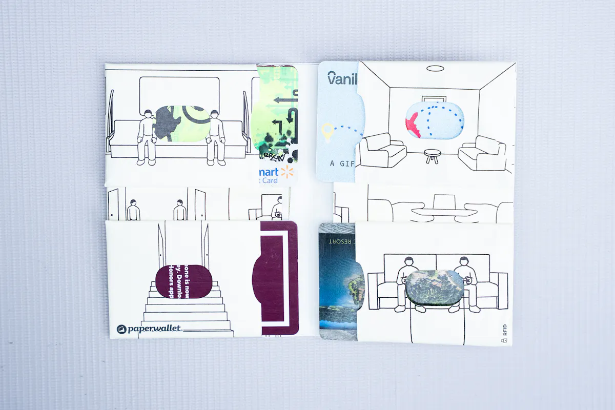 Paperwallet Passport Holder Cards