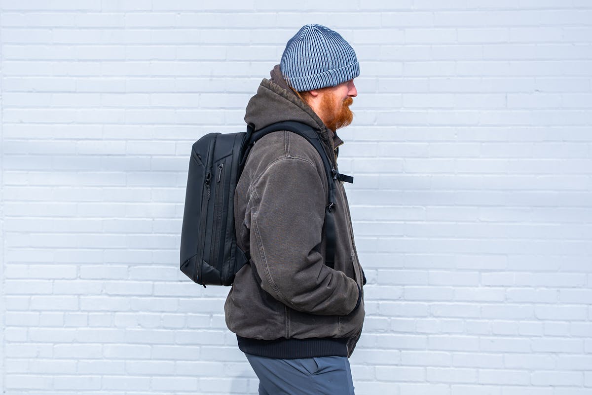 Peak Design Travel Backpack 20L Side Profile