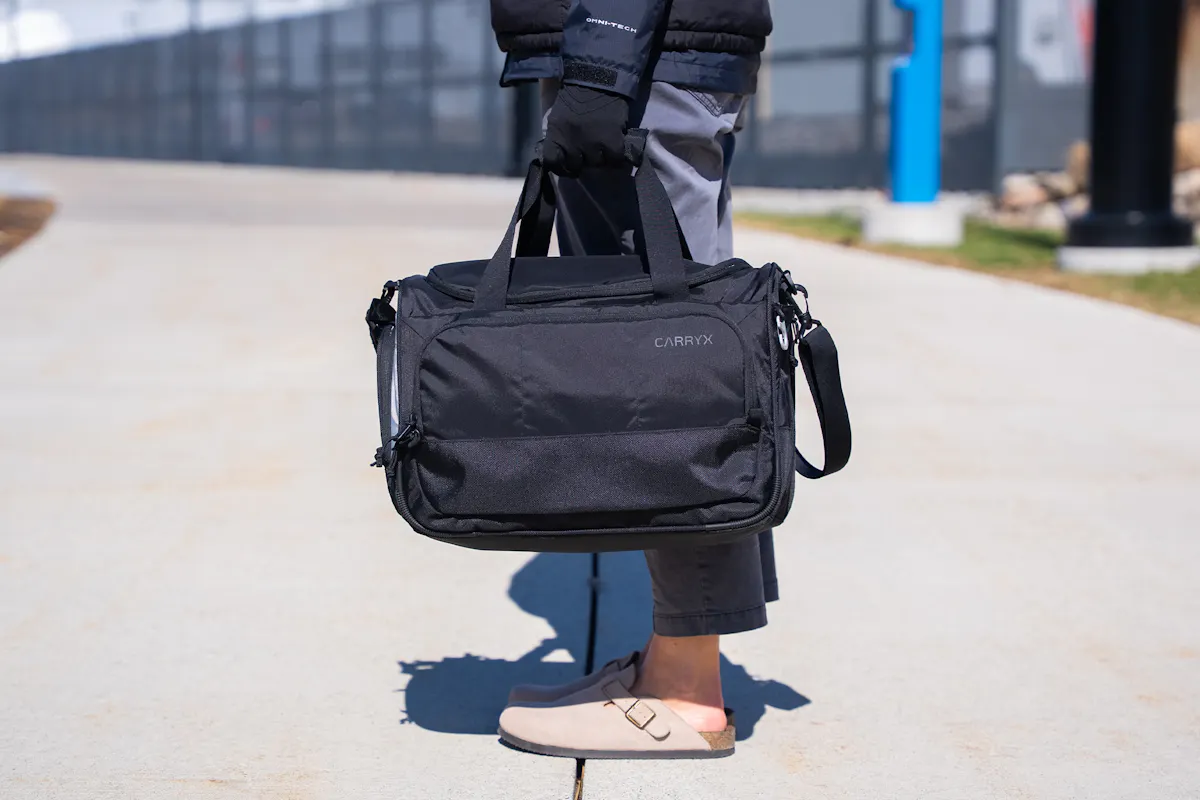 563　hxo Carry Bag Black hxo design a547d3e5343aaf80a630729d2735c5