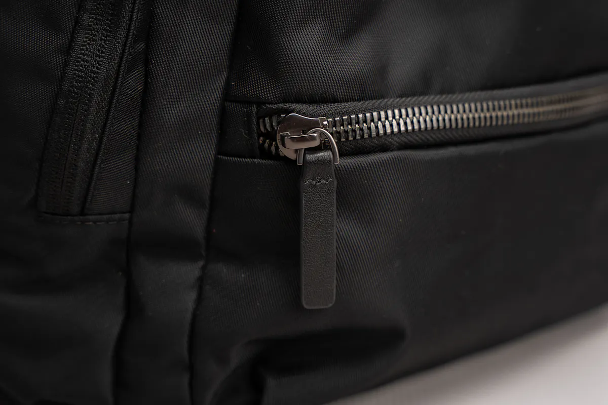 Quince Voyage Nylon Commuter Backpack Zipper