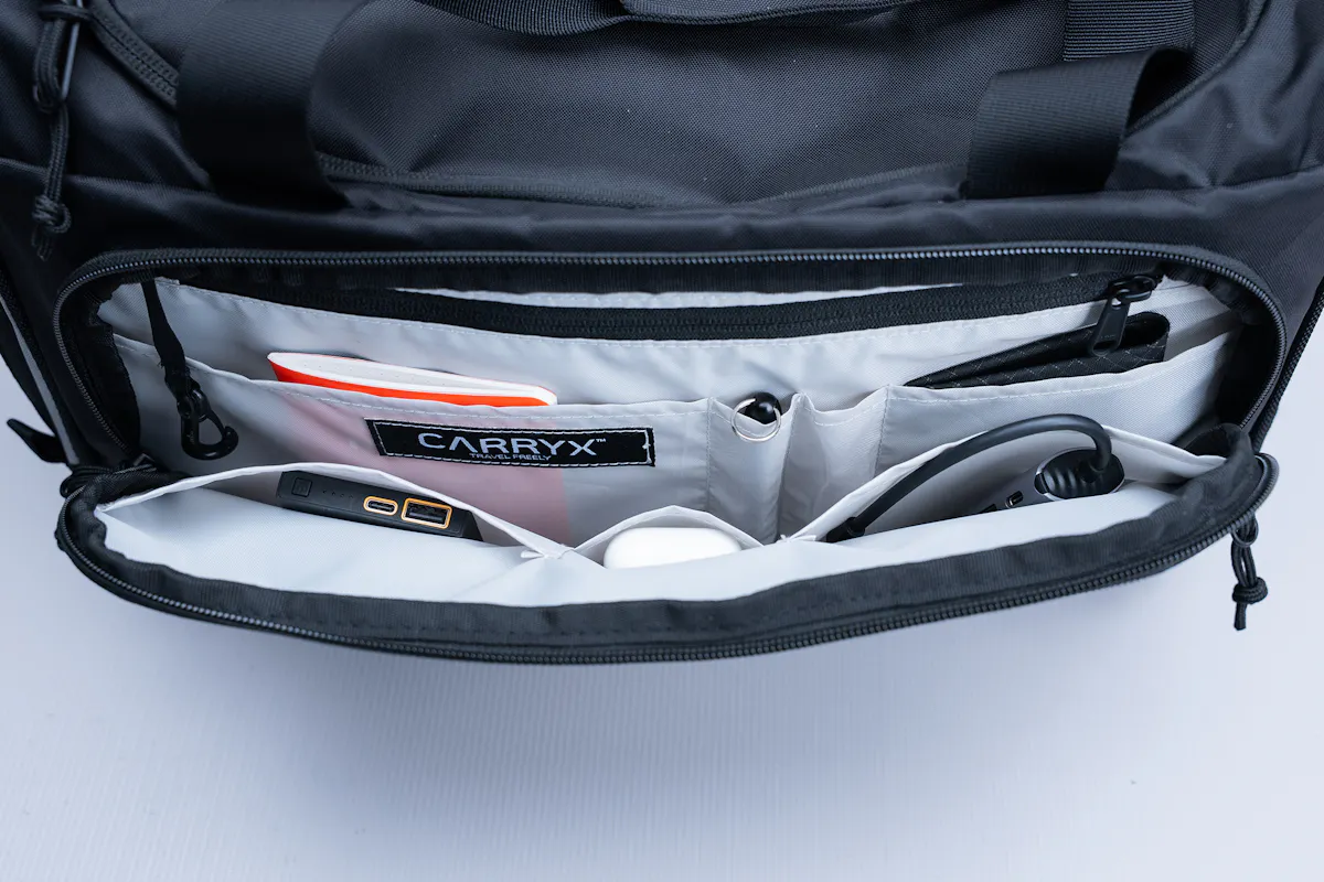 CARRYX Personal Duffel 27L Front Pocket