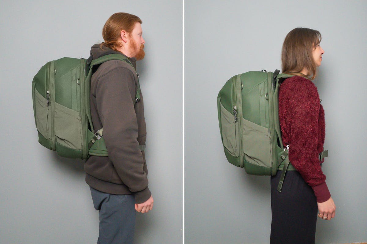 Peak Design Travel Backpack 2-in-1 Side by Side