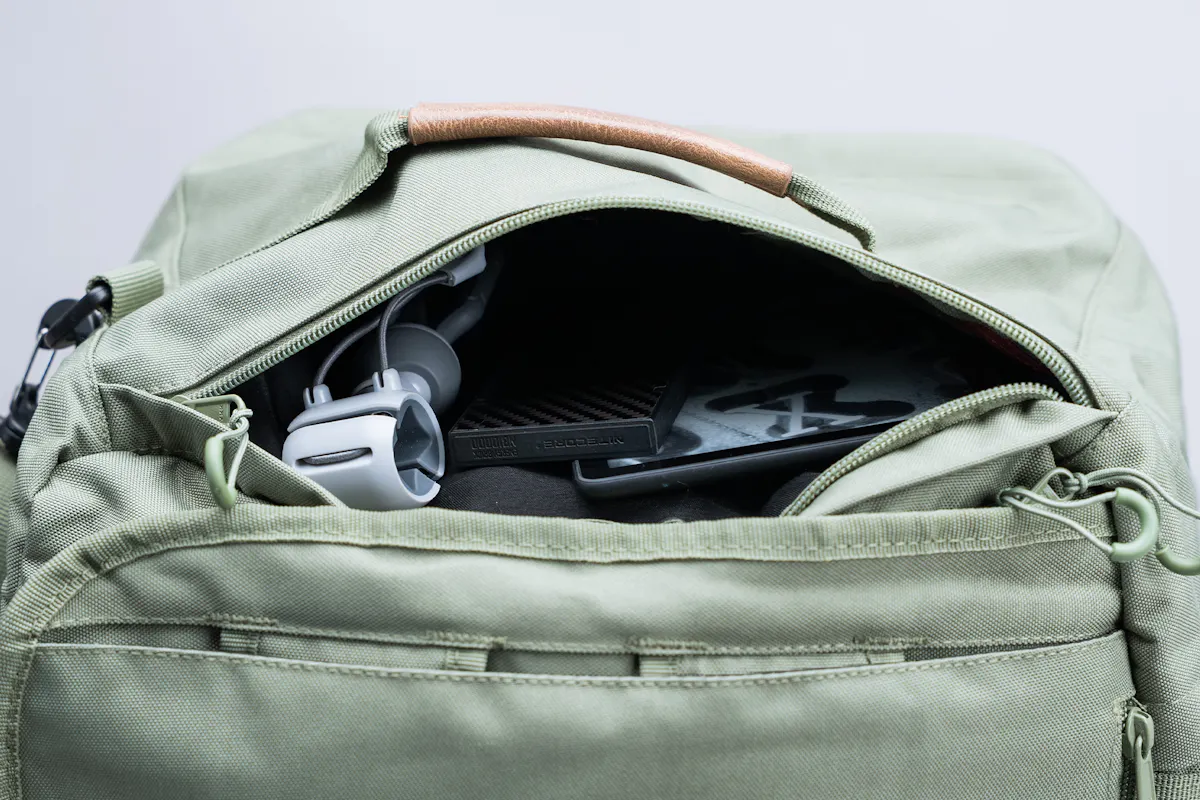 Adventurist Backpack Co. Carry On Duffel/Backpack 45L Battery Bank