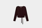 Wool& Natalia Wrap Top