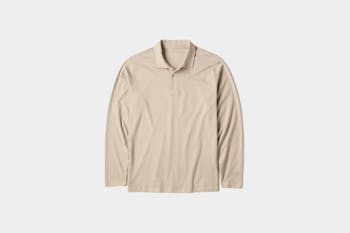 Wills Aloeknit Long Sleeve Polo