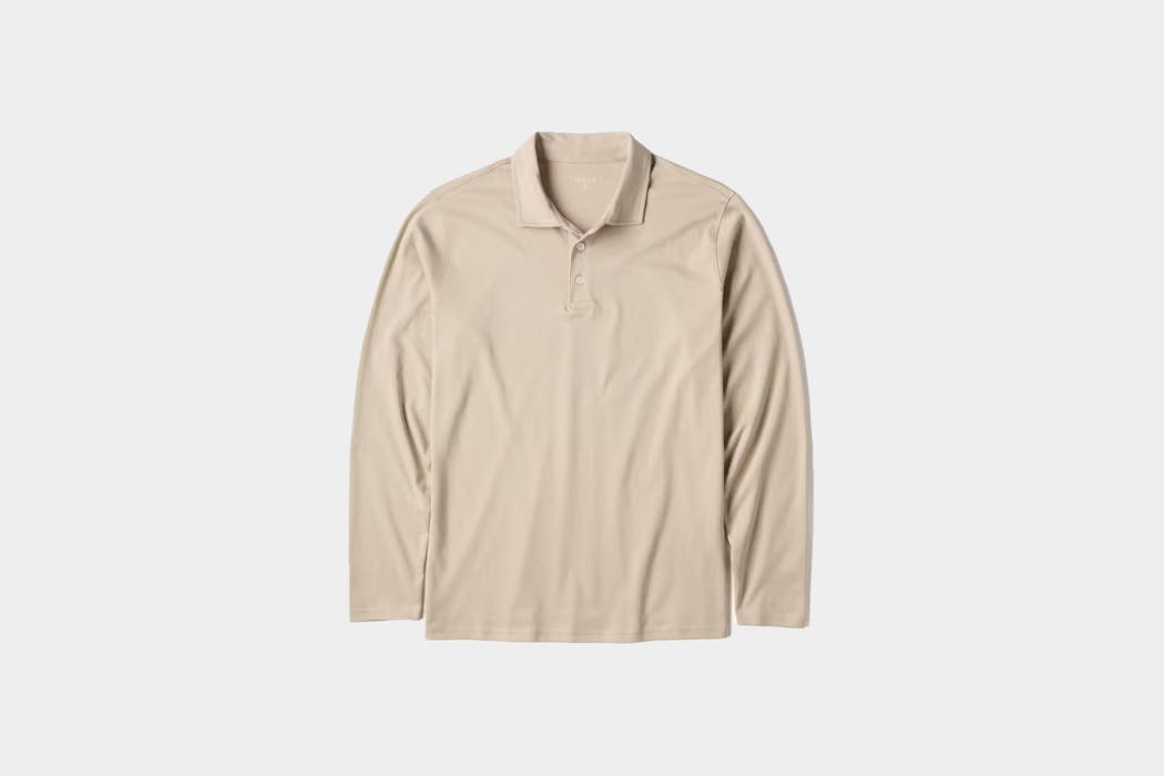 Wills Aloeknit Long Sleeve Polo