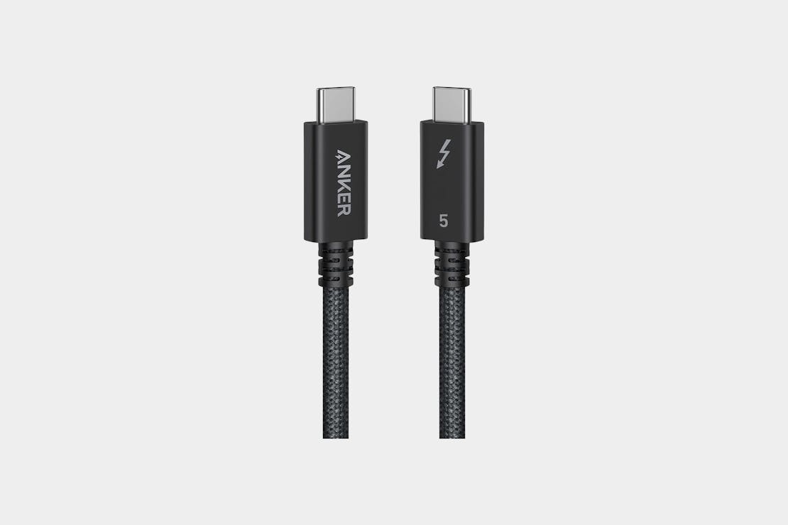 Anker Prime Thunderbolt 5 Cable (3.3 ft/1.7 ft, 80 Gbps, 240W)
