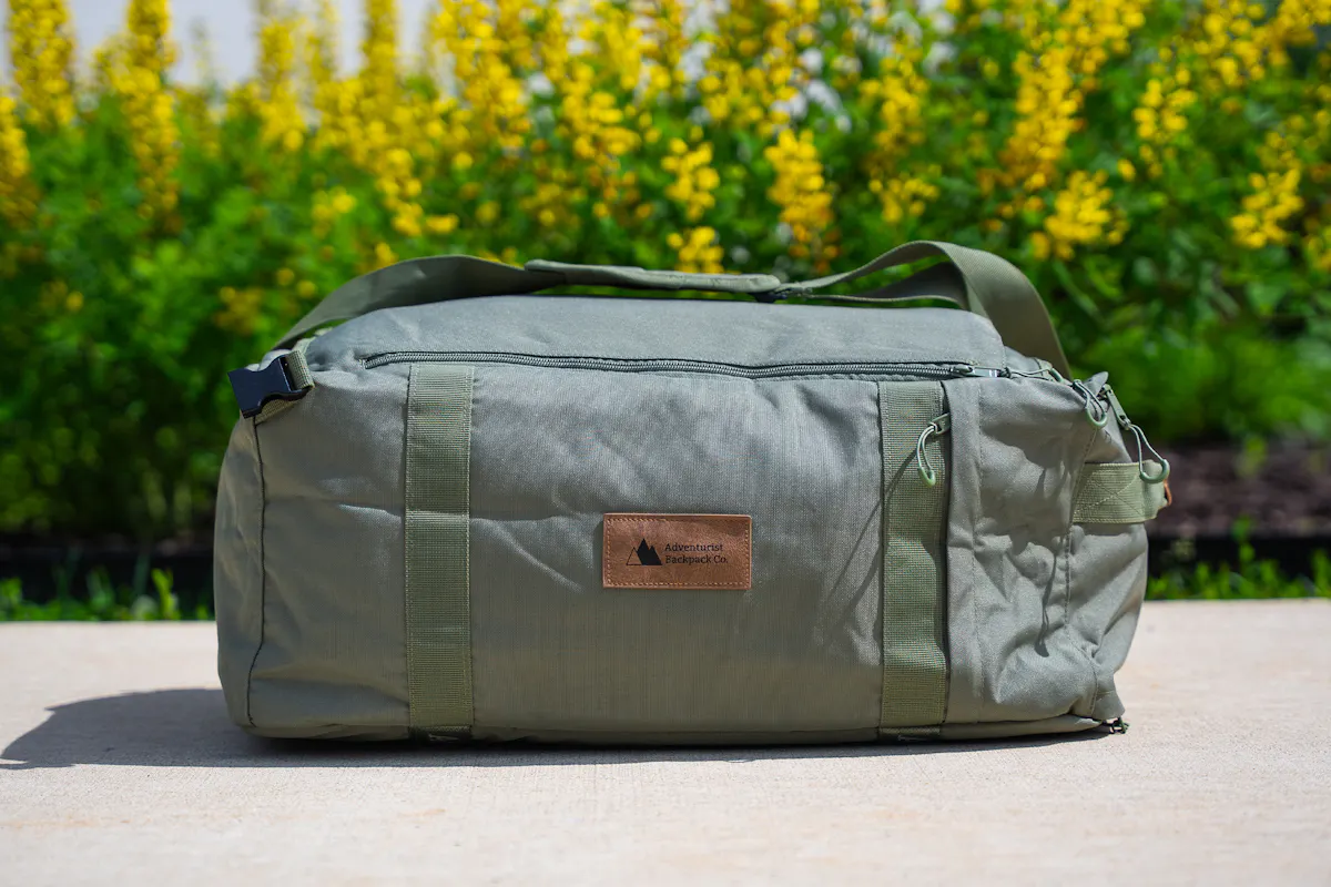 Adventurist Backpack Co. Carry On Duffel/Backpack 45L Solo