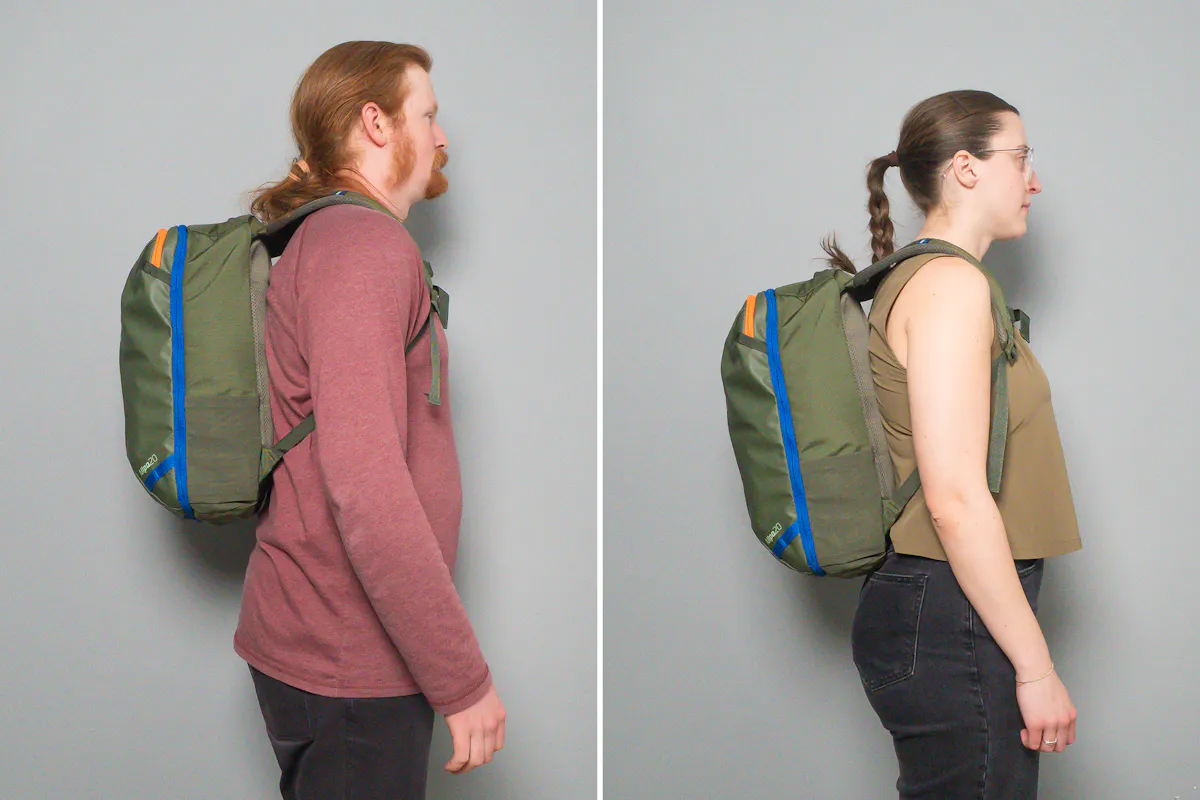 Cotopaxi Allpa Mini 20L Travel Pack Side By Side