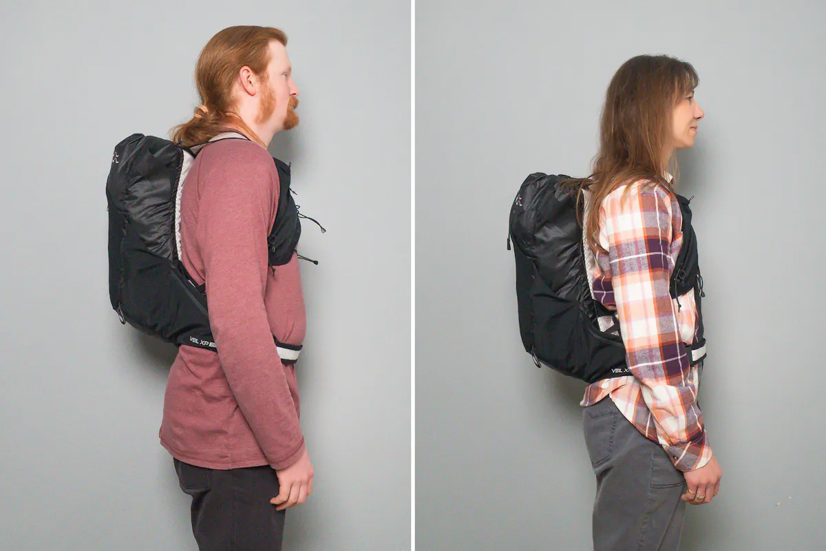 Rab Veil XP 20L Waterproof Pack Side By Side