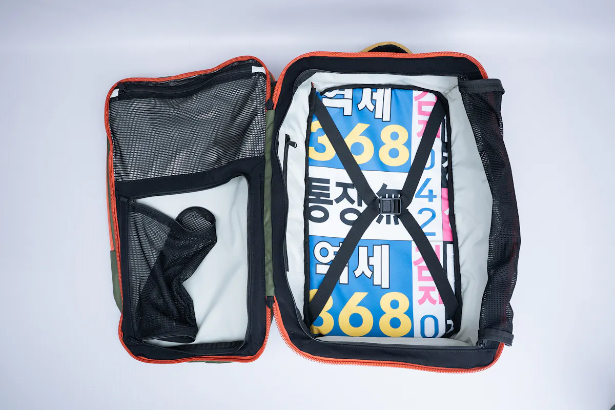 Sherpani Santiago Travel Backpack Inside