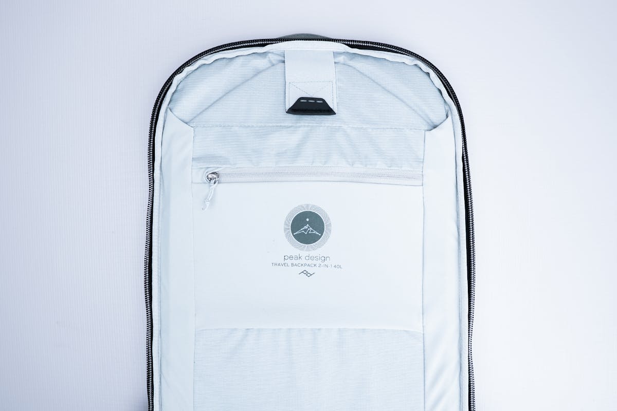 Peak Design Travel Backpack 2-in-1 Main Laptop Compartment