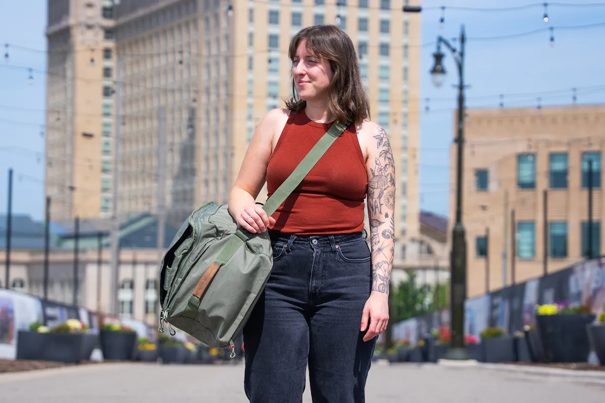 Adventurist Backpack Co. Carry On Duffel/Backpack 45L Crossbody