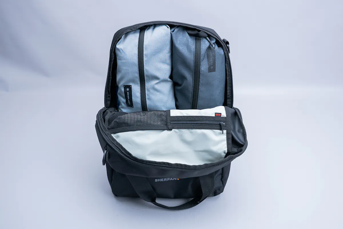 Sherpani Sojourn Tote Pack Packing Cubes