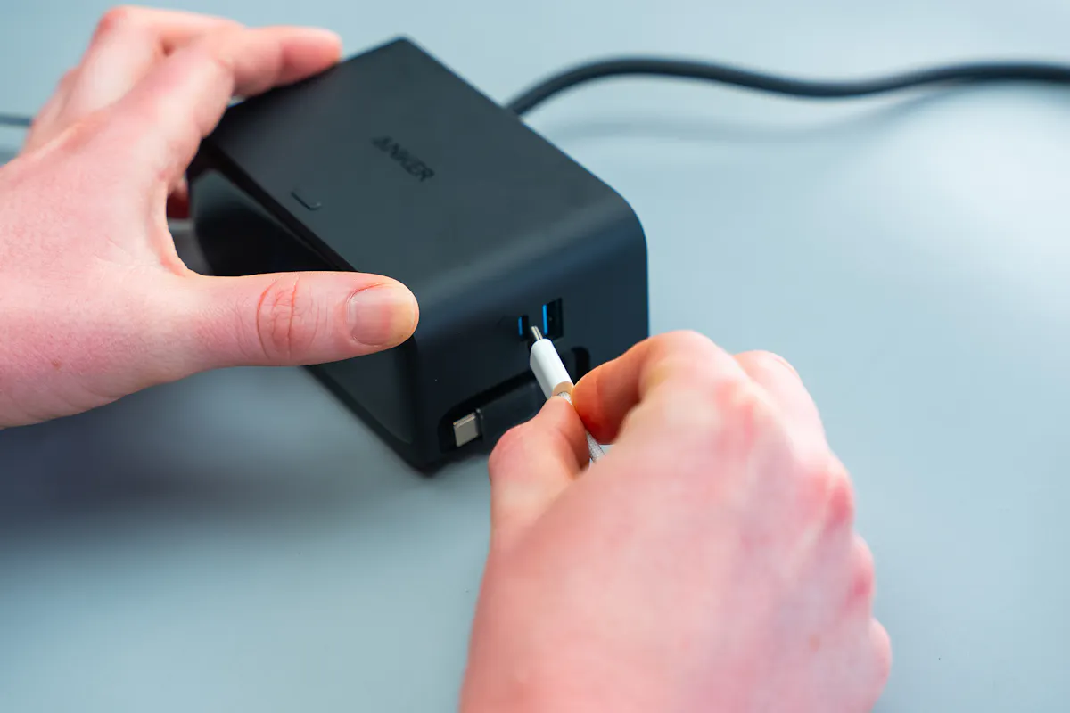 Anker Nano Charging Station (7-in-1, 100W) Ports