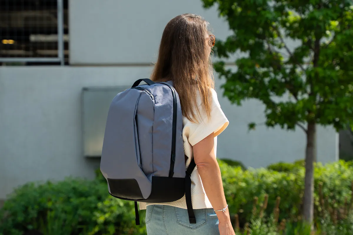 WaterField Designs Trigo Laptop Backpack Back Side