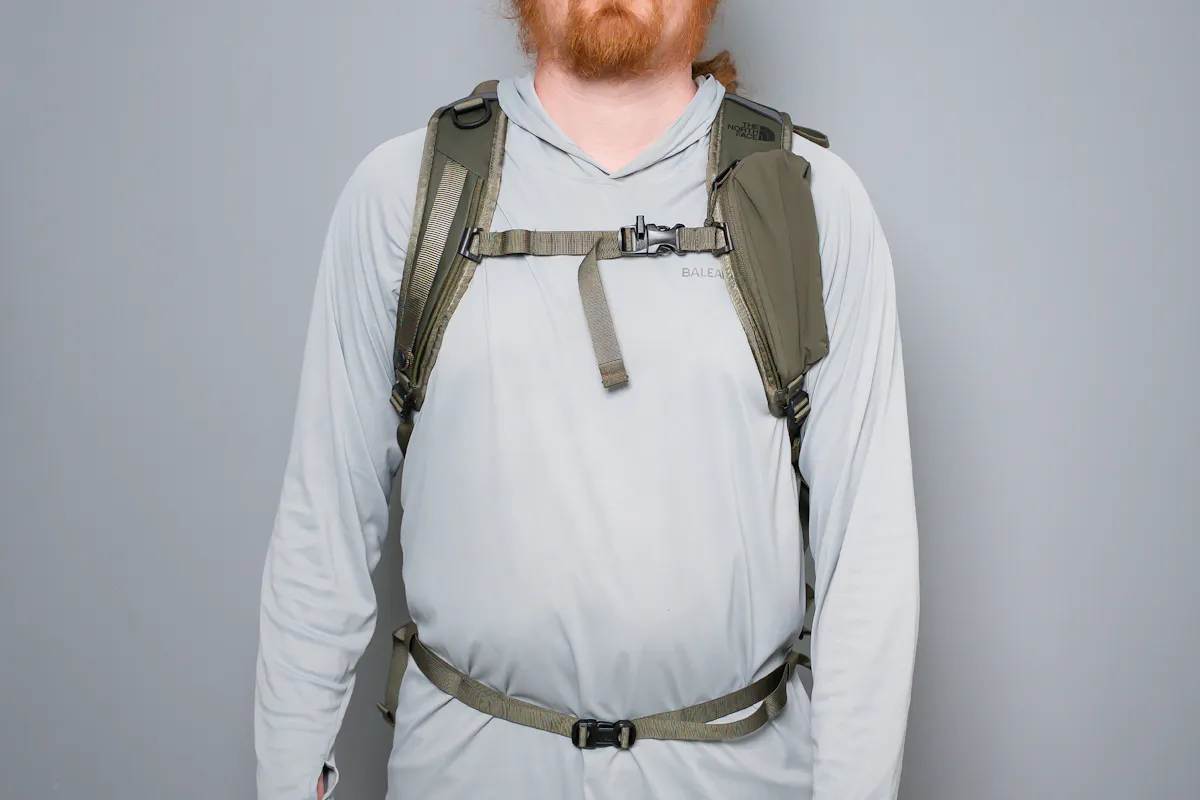 The North Face Base Camp Voyager Pro Travel Pack Strap