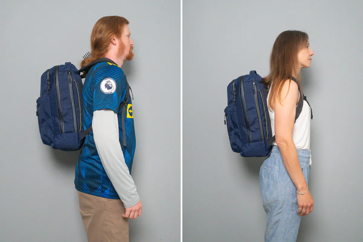 Topo Designs Global Pro Backpack Side by Side