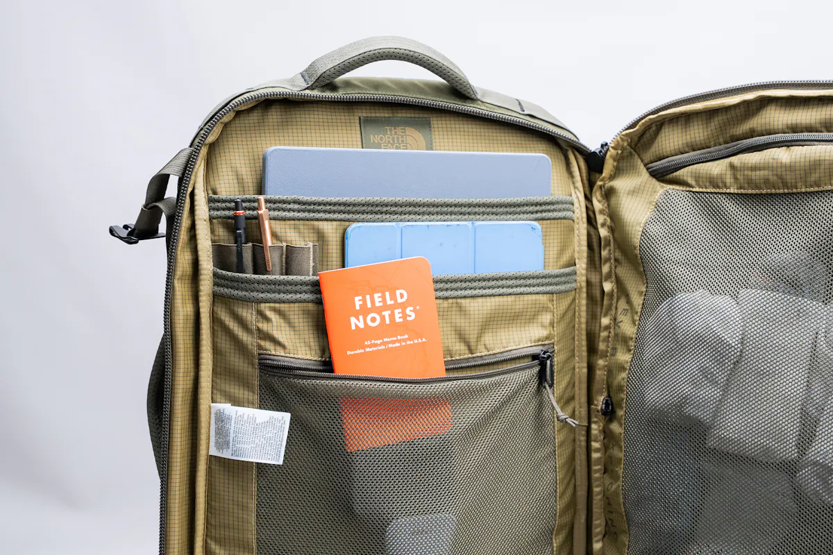 The North Face Base Camp Voyager Pro Travel Pack Compartment 1